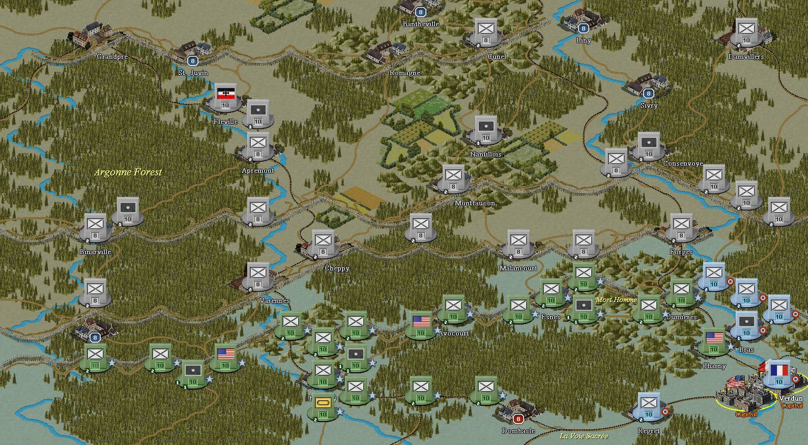 Strategic Command: World War I - Breakthrough — скриншот 8