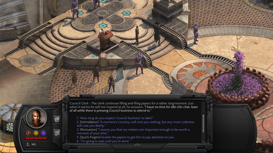 Torment: Tides of Numenera — скриншот 1