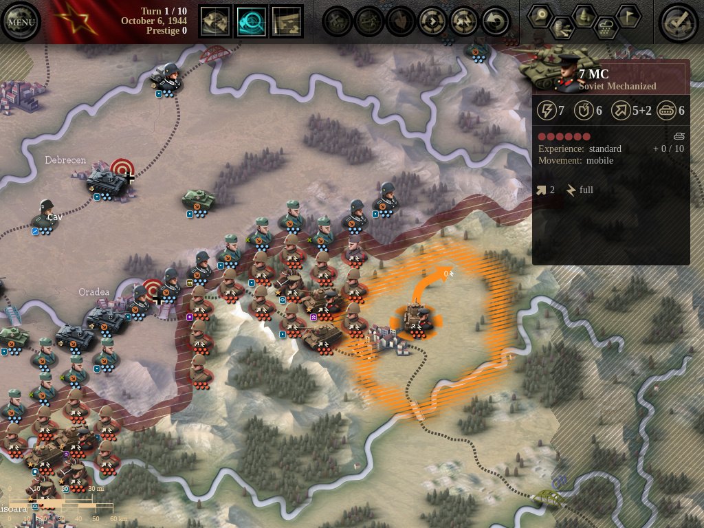Unity of Command: Red Turn — скриншот 2
