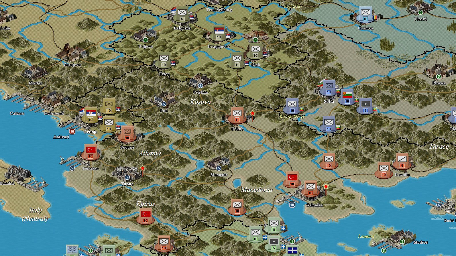 Strategic Command: World War I - Breakthrough — скриншот 2