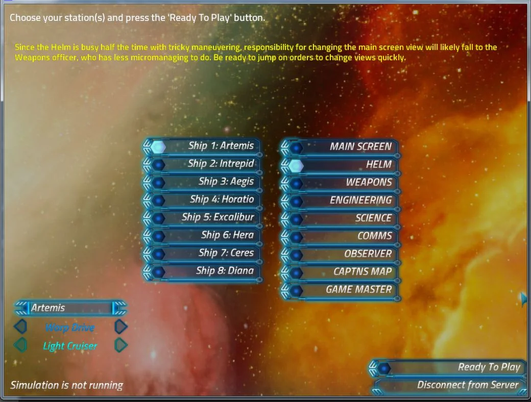 Artemis Spaceship Bridge Simulator - кадр 13