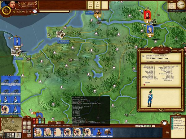 Napoleon's Campaigns 2 — скриншот 8