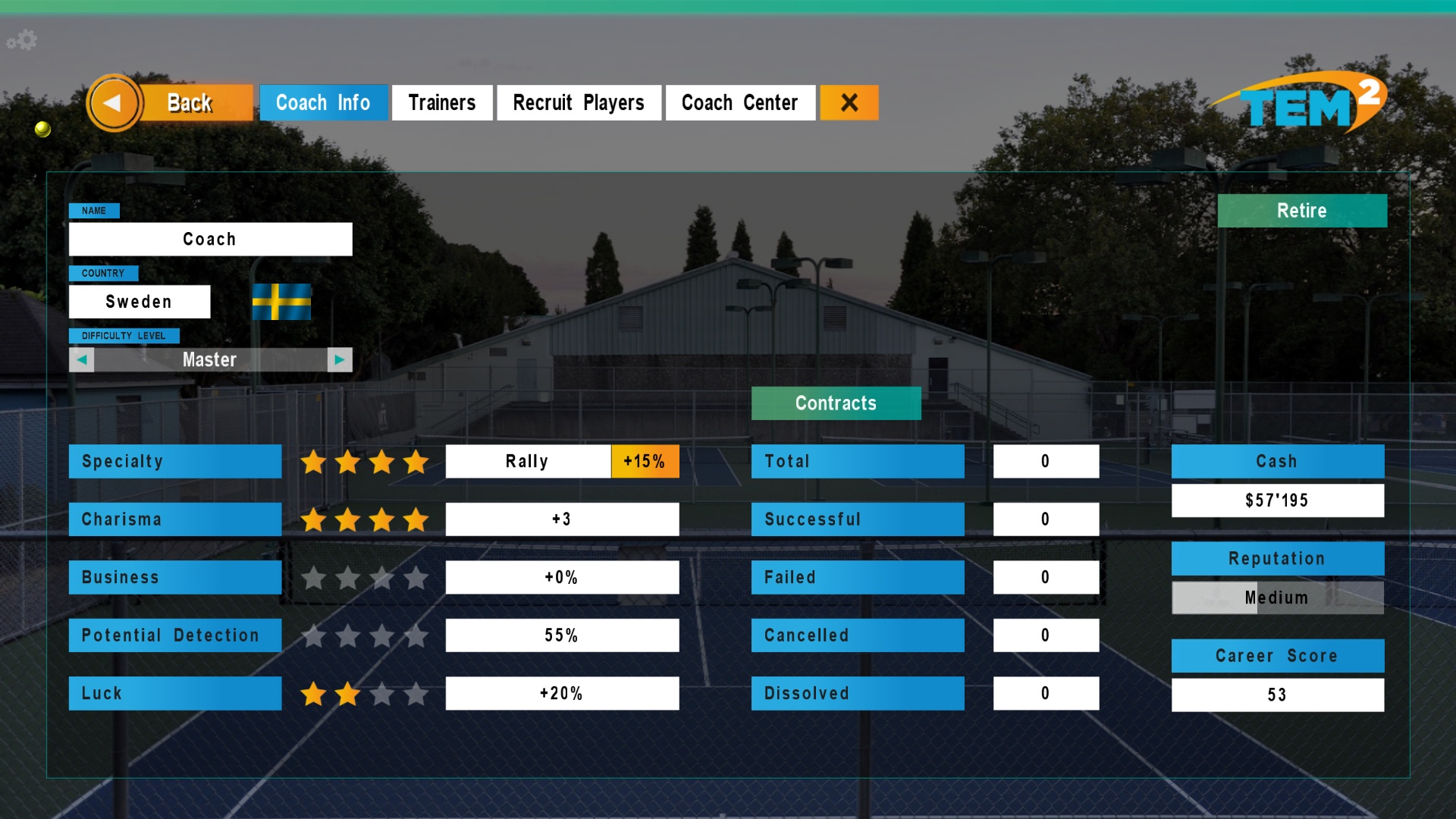 Tennis Elbow Manager 2 — скриншот 3