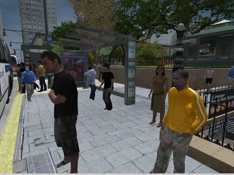 City Bus Simulator 2010 — скриншот 7