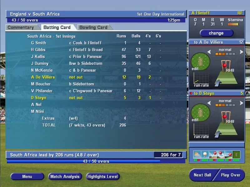 International Cricket Captain 2008 - кадр 2