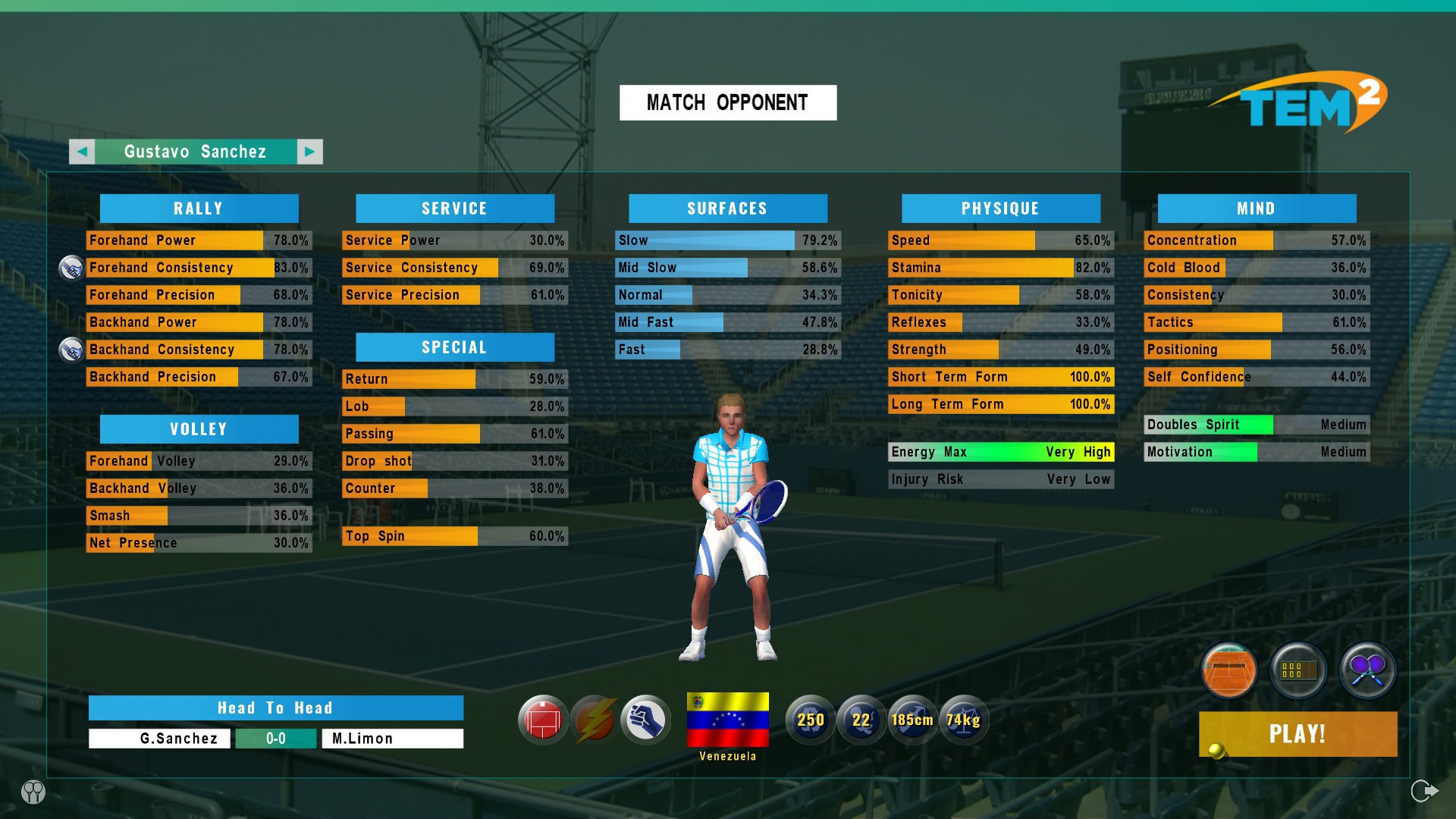 Tennis Elbow Manager 2 — скриншот 6