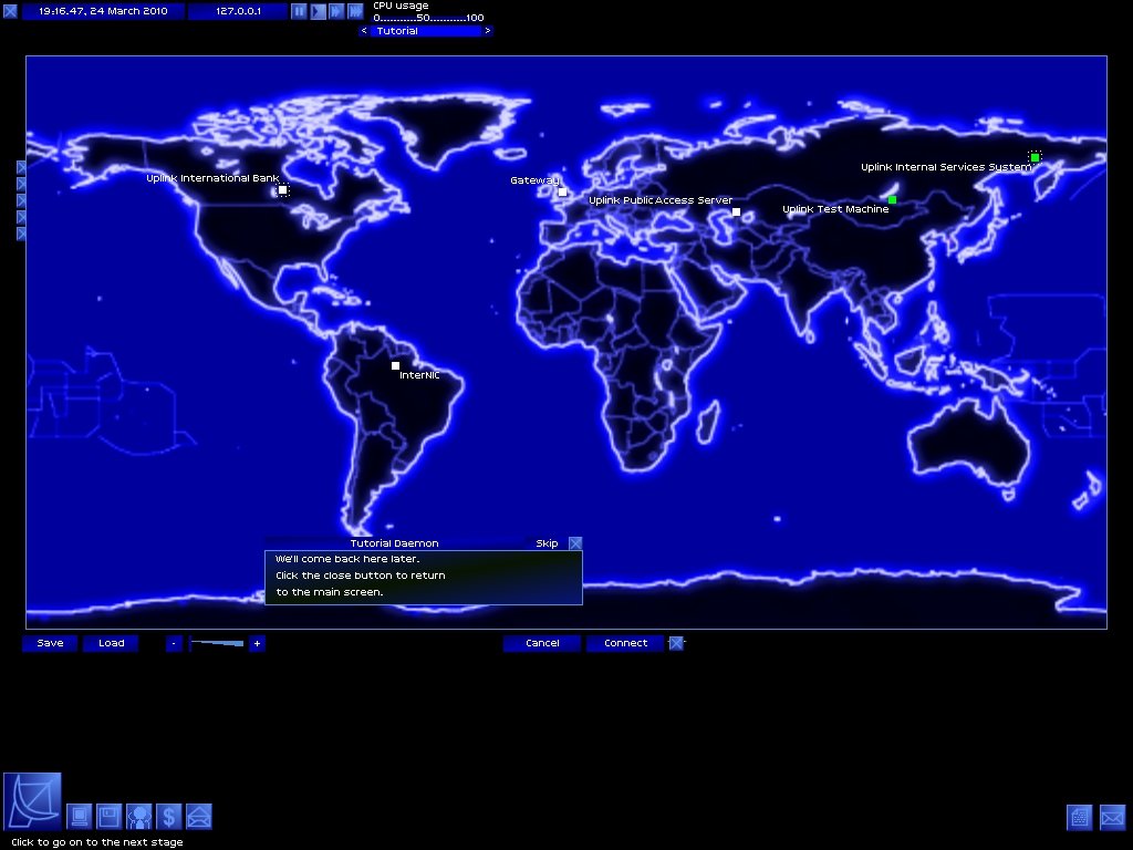 Uplink: Hacker Elite — скриншот 1