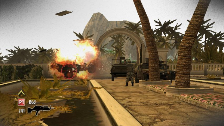 Heavy Fire: Black Arms 3D — скриншот 3