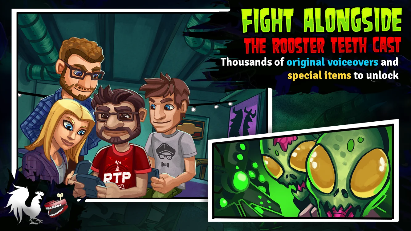 Rooster Teeth vs. Zombiens - кадр 2