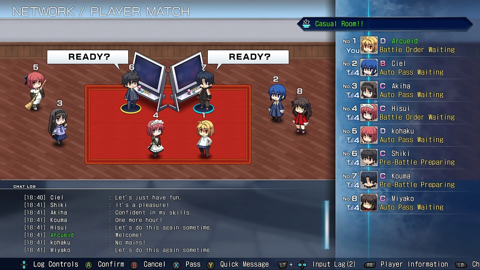 MELTY BLOOD: TYPE LUMINA - кадр 7
