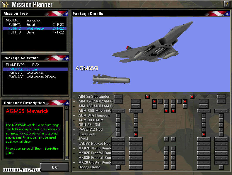 F-22 Total Air War — скриншот 3