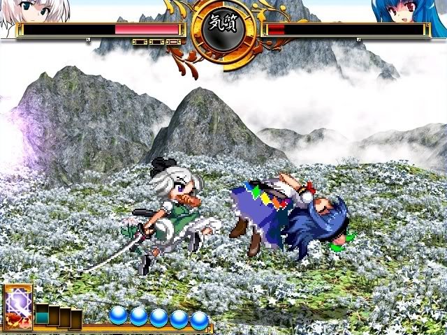 Touhou 10.5 - Scarlet Weather Rhapsody — скриншот 1