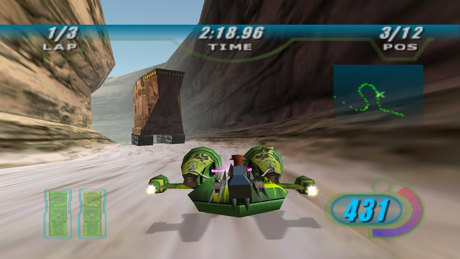 Star Wars: Episode I - Racer — скриншот 2