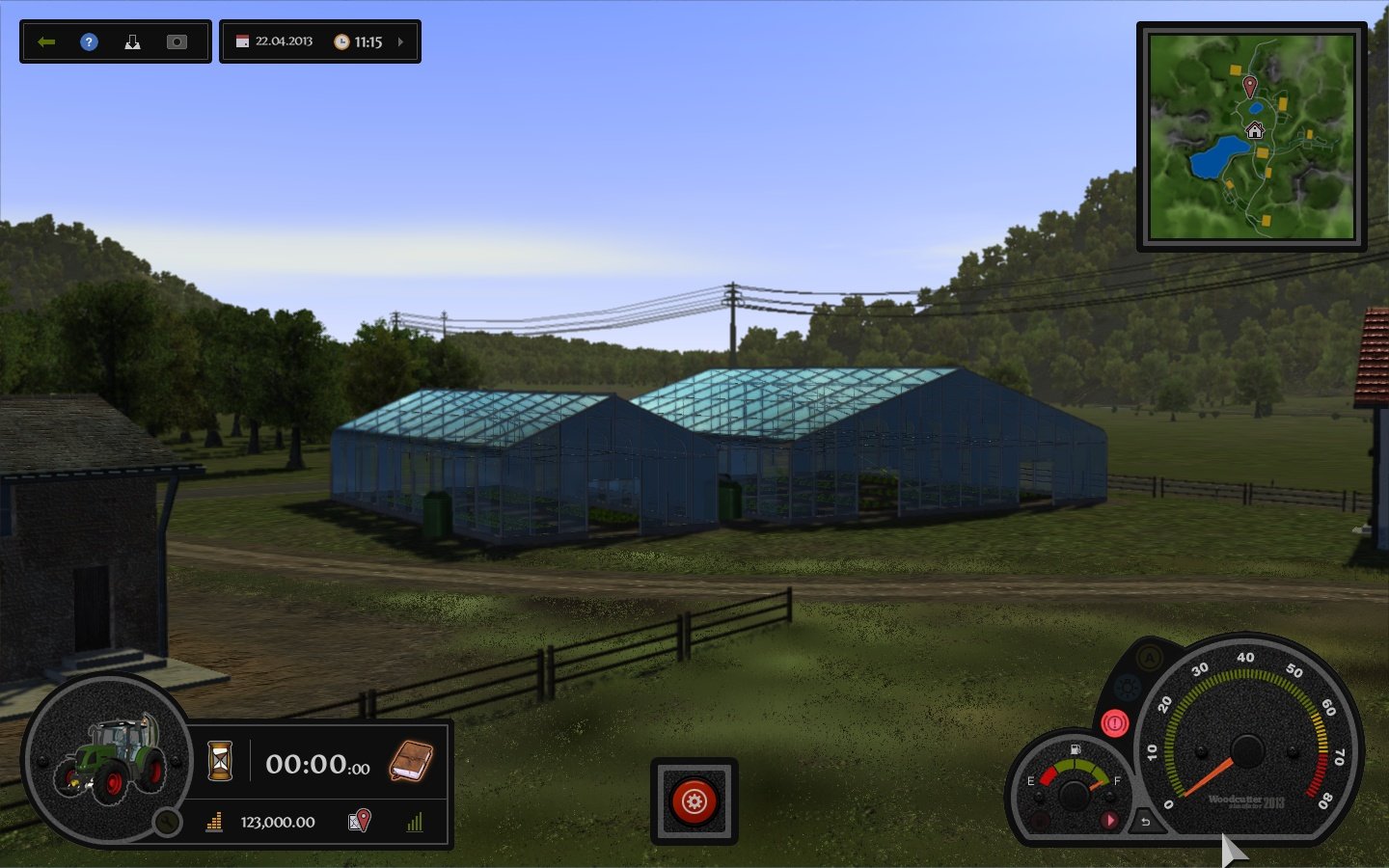 Woodcutter Simulator 2013 — скриншот 1