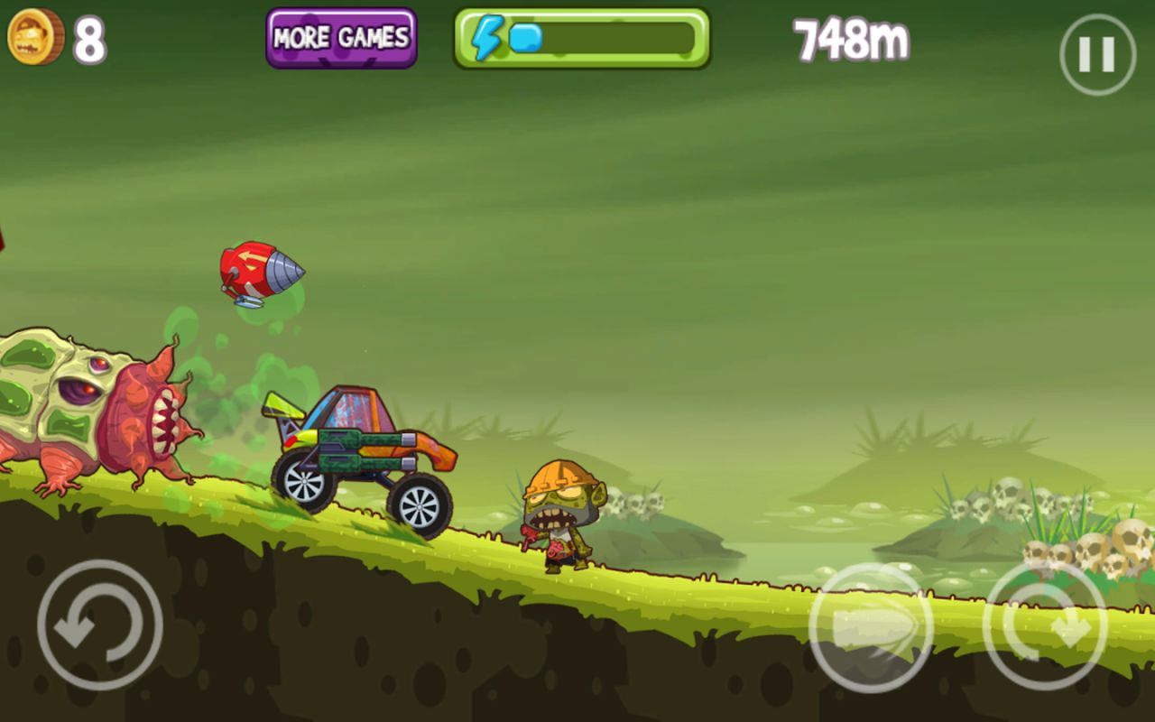 Mad Zombies: Road Racer — скриншот 2