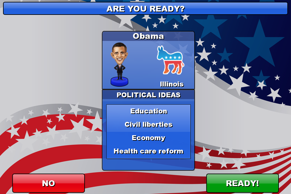 The Race for the White House — скриншот 1