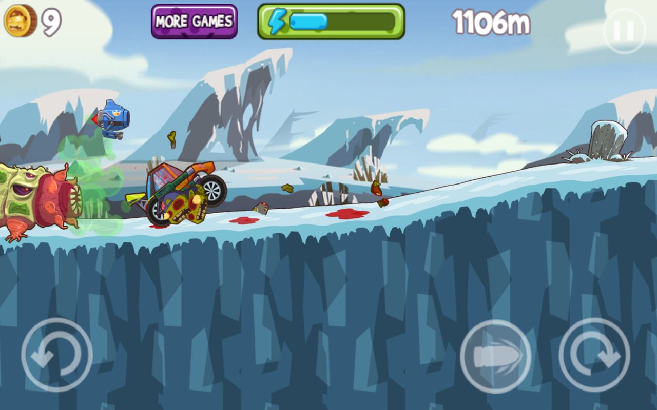Mad Zombies: Road Racer — скриншот 1