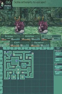 Etrian Odyssey II: Heroes of Lagaard - кадр 11