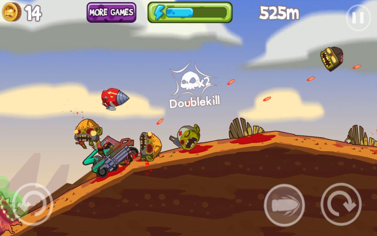 Mad Zombies: Road Racer — скриншот 5