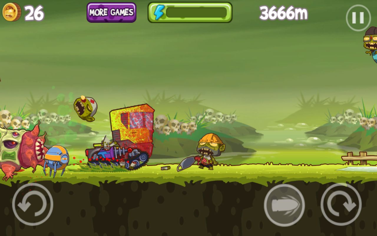 Mad Zombies: Road Racer — скриншот 4