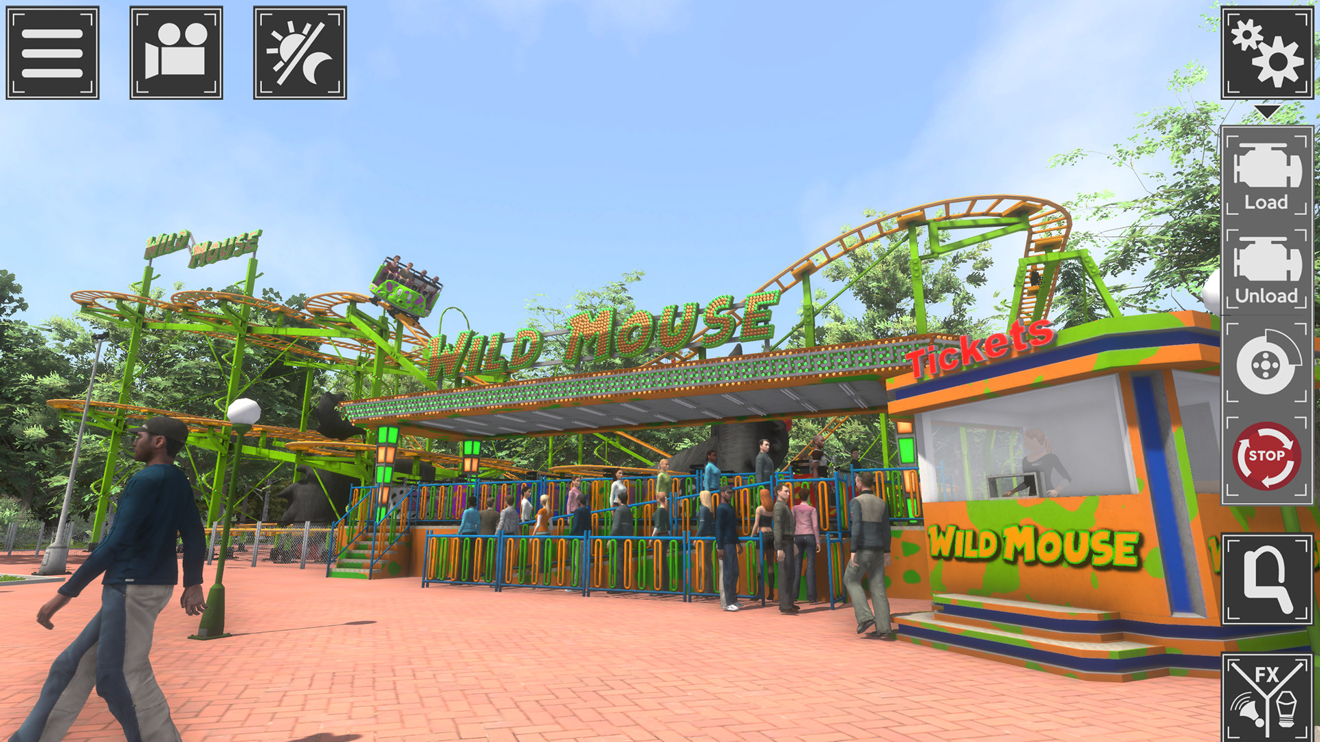 Theme Park Simulator: Rollercoaster Paradise – обзоры и оценки, описание,  даты выхода DLC, официальный сайт игры