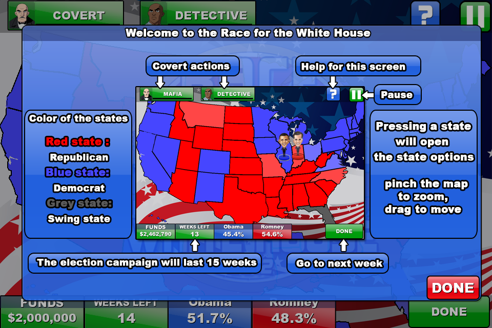 The Race for the White House — скриншот 3