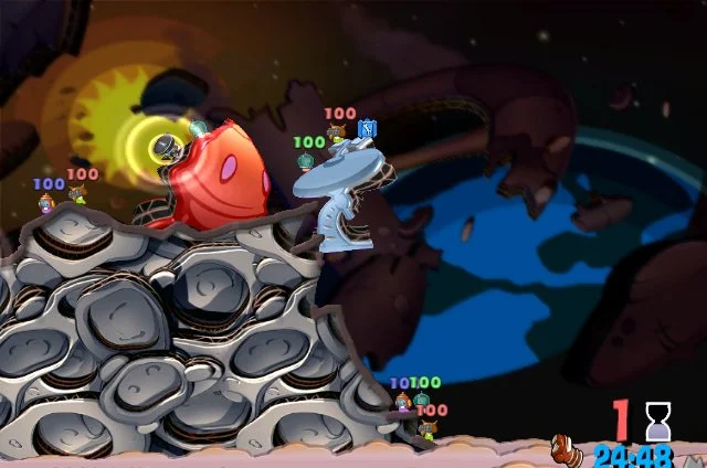 Worms: A Space Oddity - кадр 5