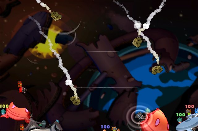 Worms: A Space Oddity — скриншот 2