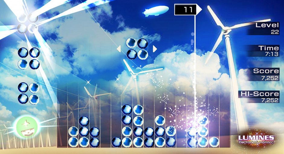 Lumines: Electronic Symphony — скриншот 1
