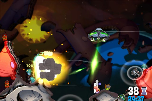 Worms: A Space Oddity — скриншот 6