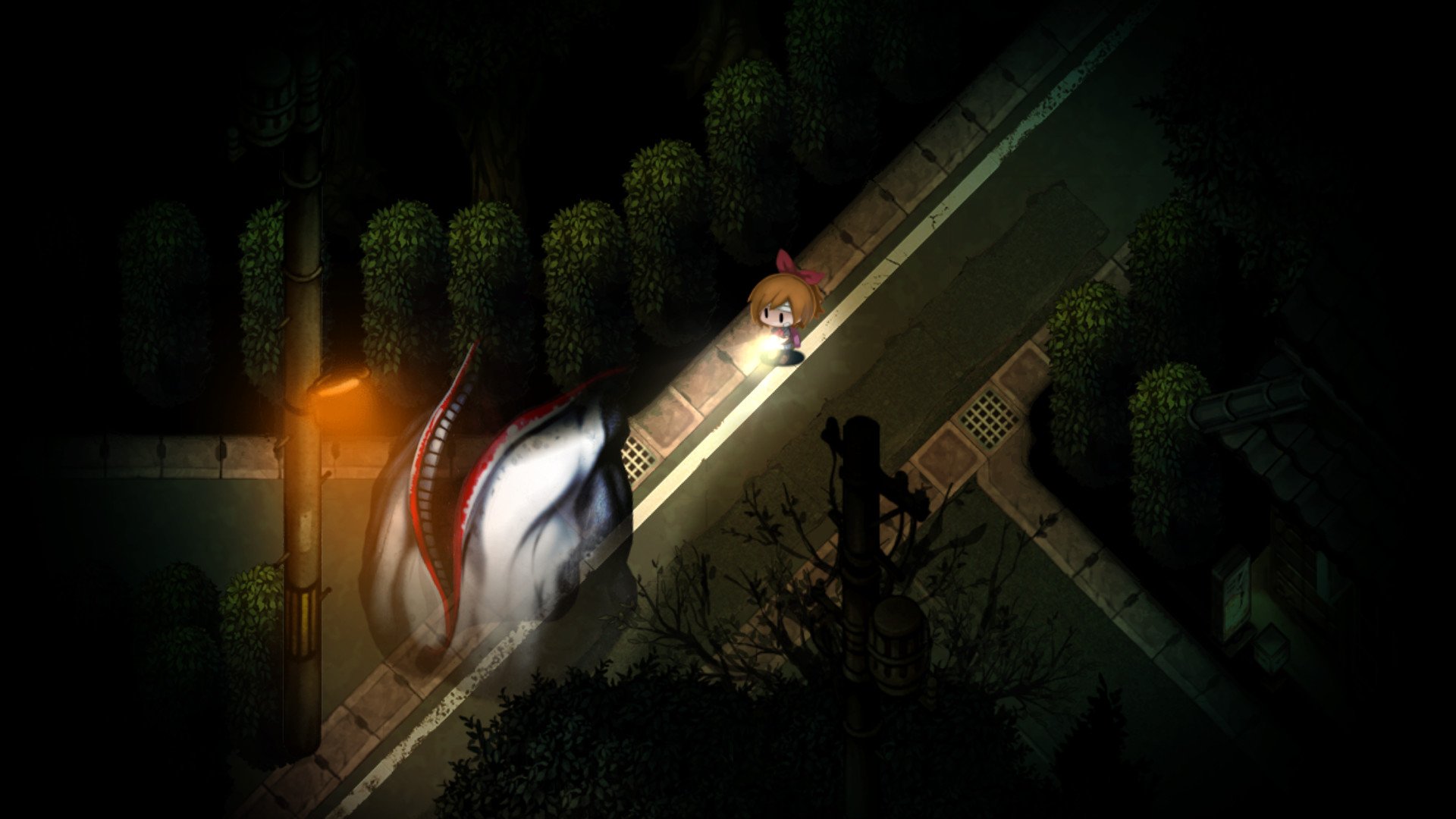 Yomawari: Midnight Shadows — скриншот 2