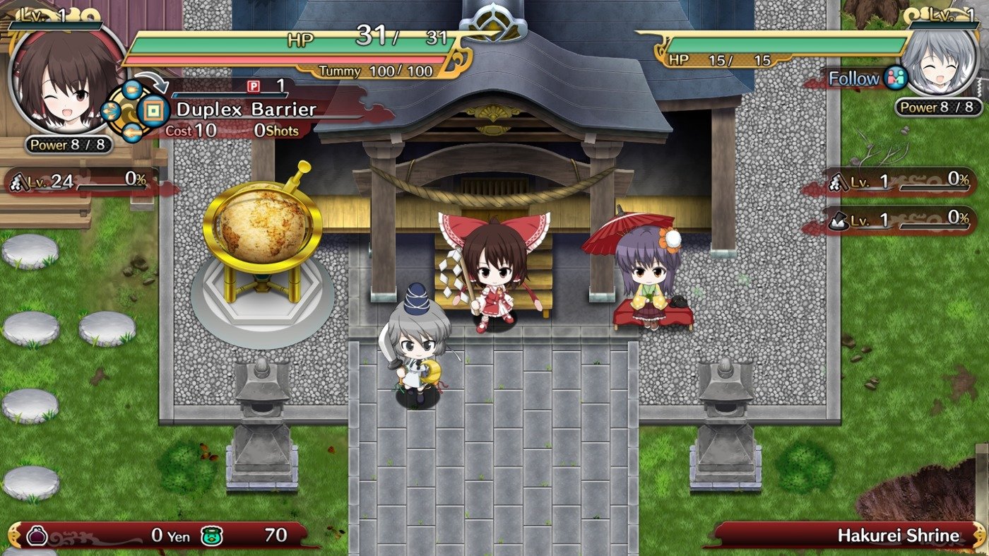 Touhou Genso Wanderer — скриншот 3