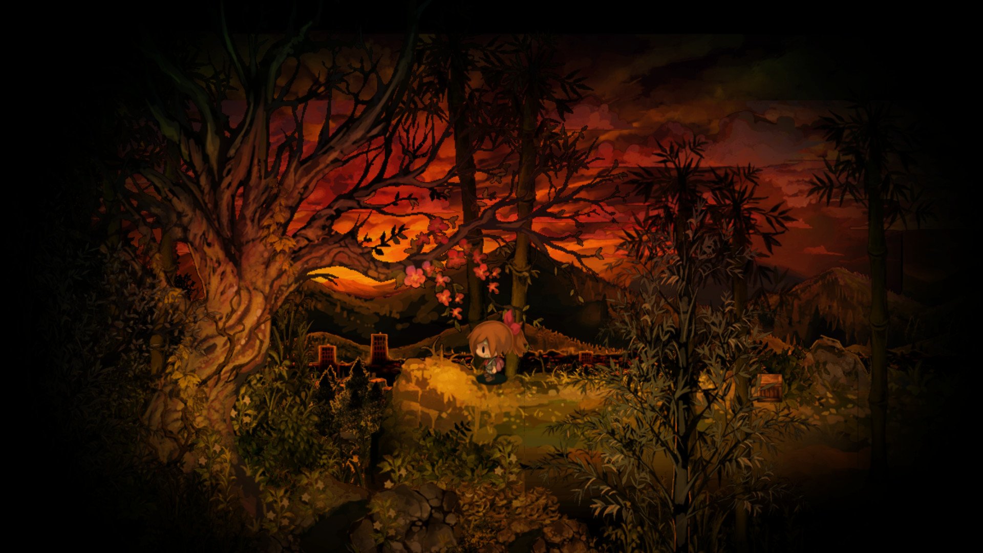 Yomawari: Midnight Shadows — скриншот 1