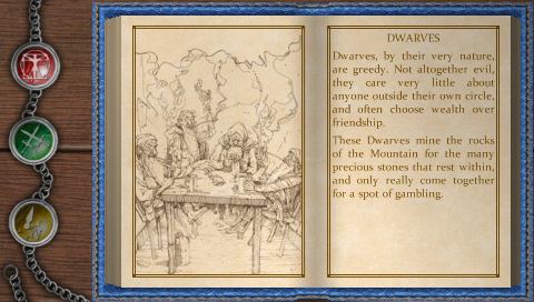 Fighting Fantasy: The Warlock of Firetop Mountain (2011) — скриншот 4