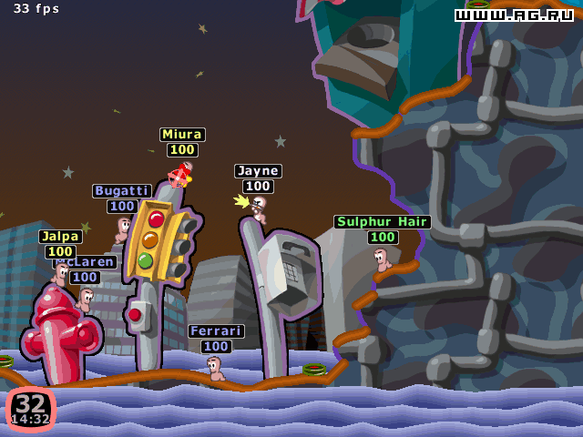 Worms 2 — скриншот 2
