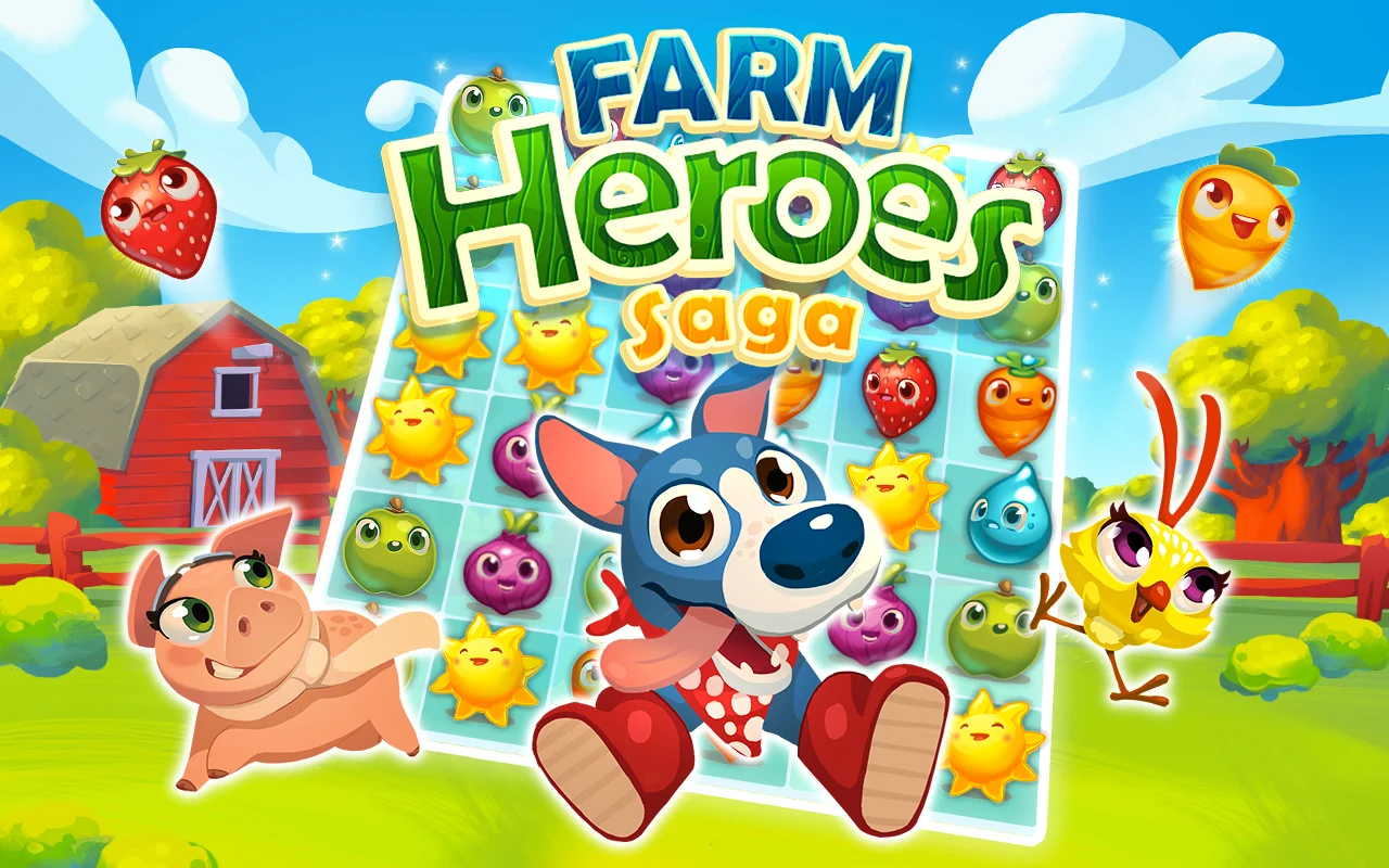 Farm Heroes Saga – обзоры и оценки, описание, даты выхода DLC, официальный  сайт игры