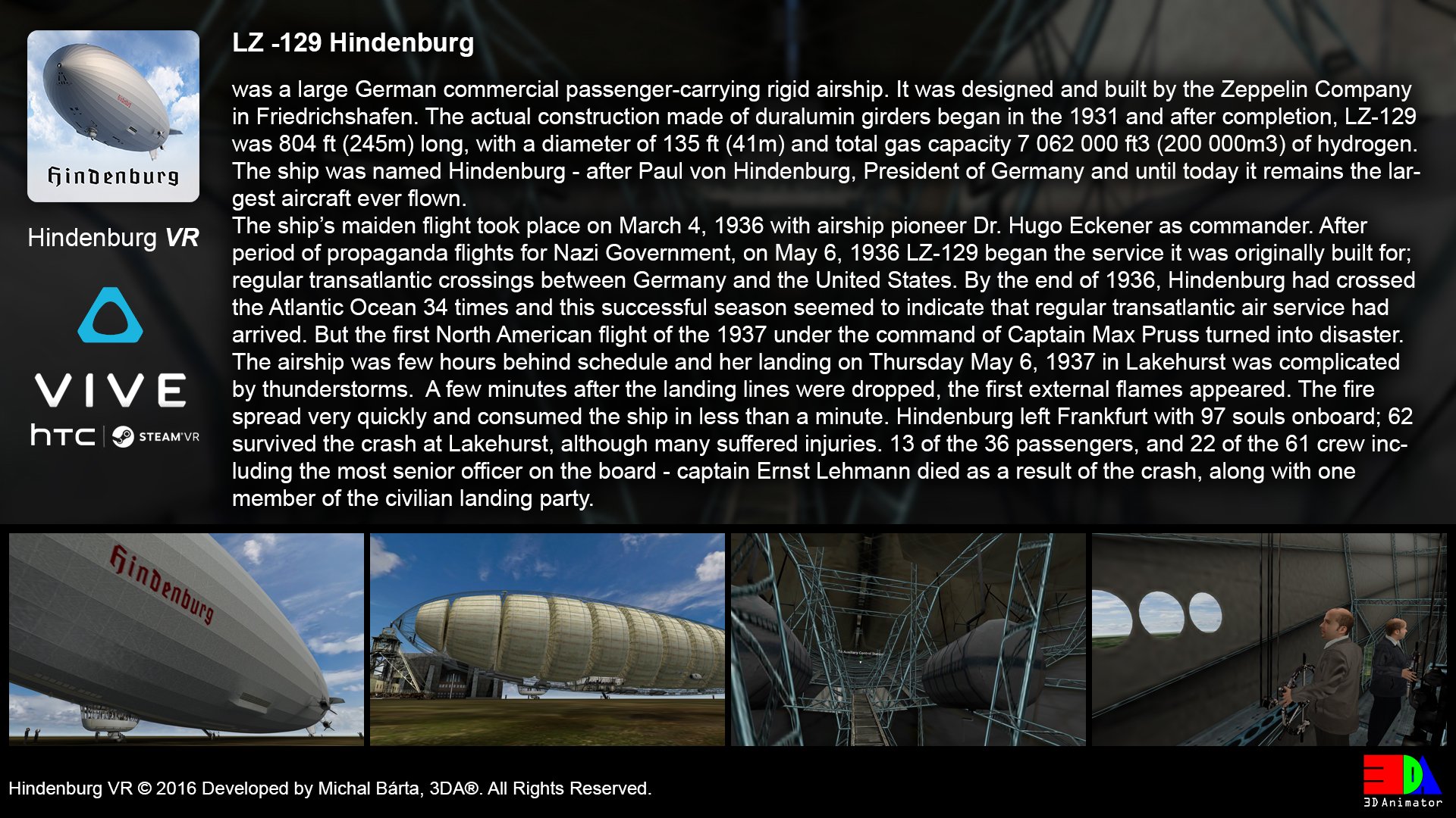 Hindenburg VR — скриншот 3
