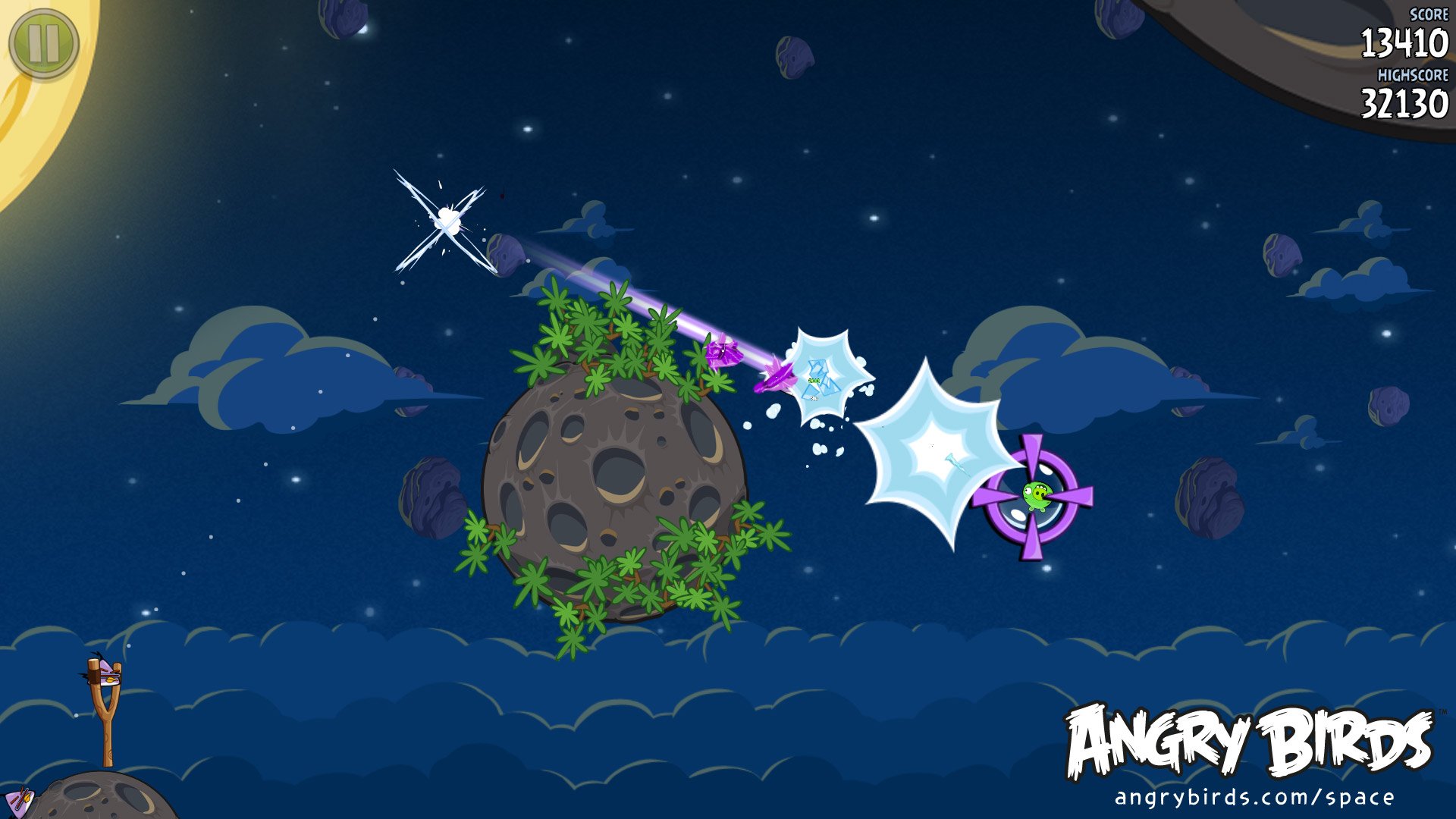 Angry Birds Space — скриншот 4
