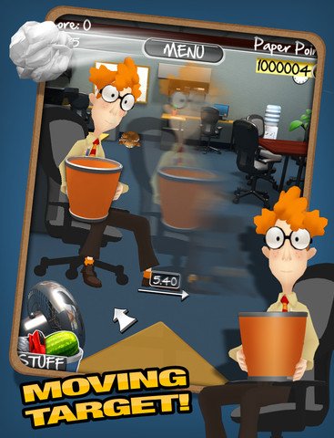 Paper Toss 2.0 — скриншот 1