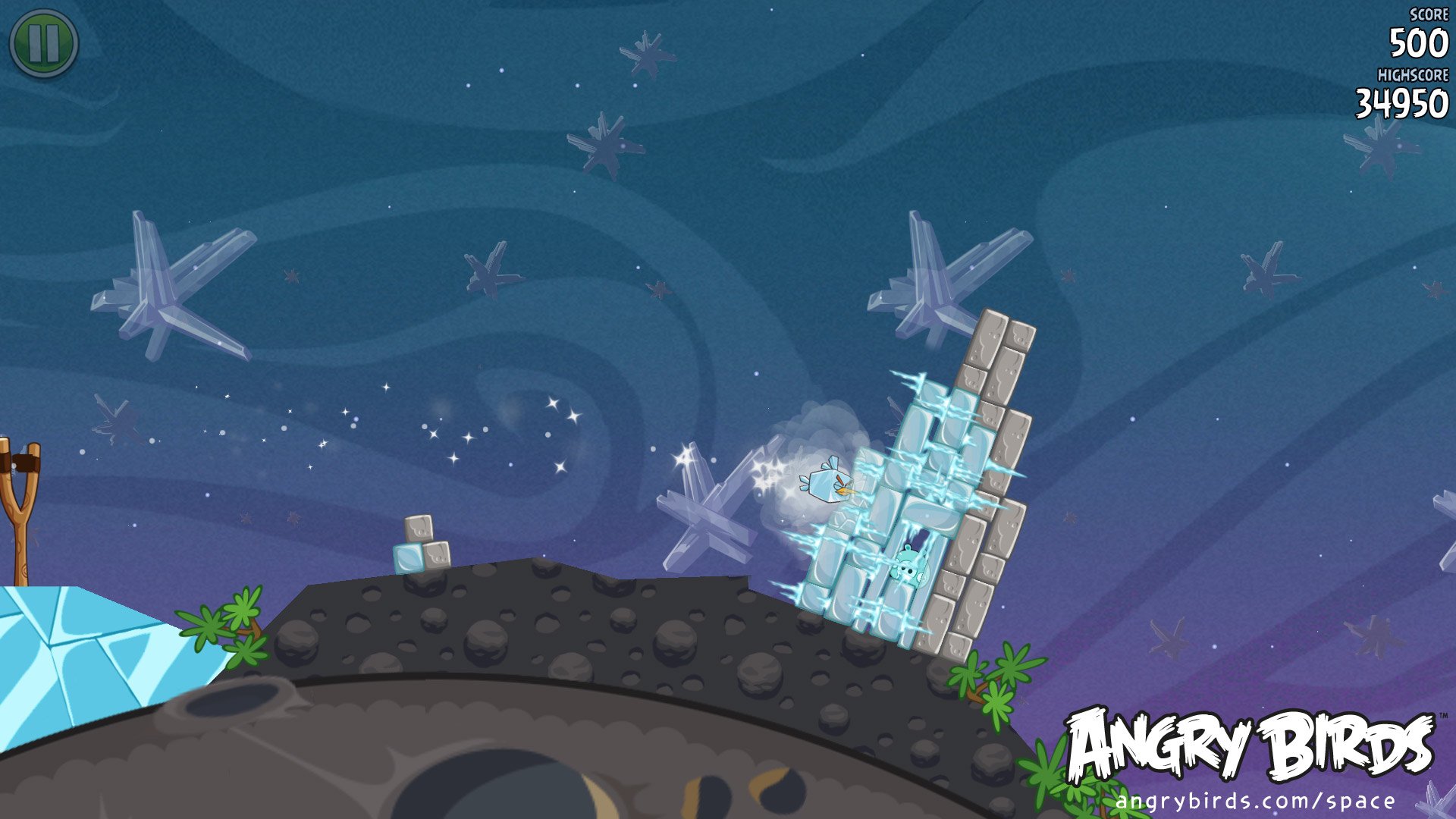 Angry Birds Space — скриншот 1