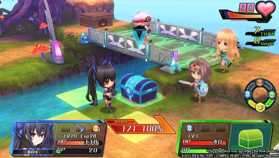 Hyperdevotion Noire: Goddess Black Heart — скриншот 1