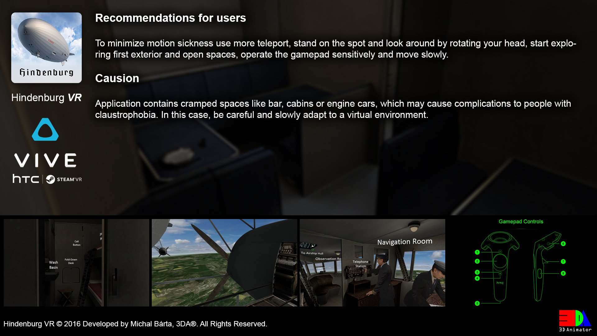 Hindenburg VR — скриншот 4
