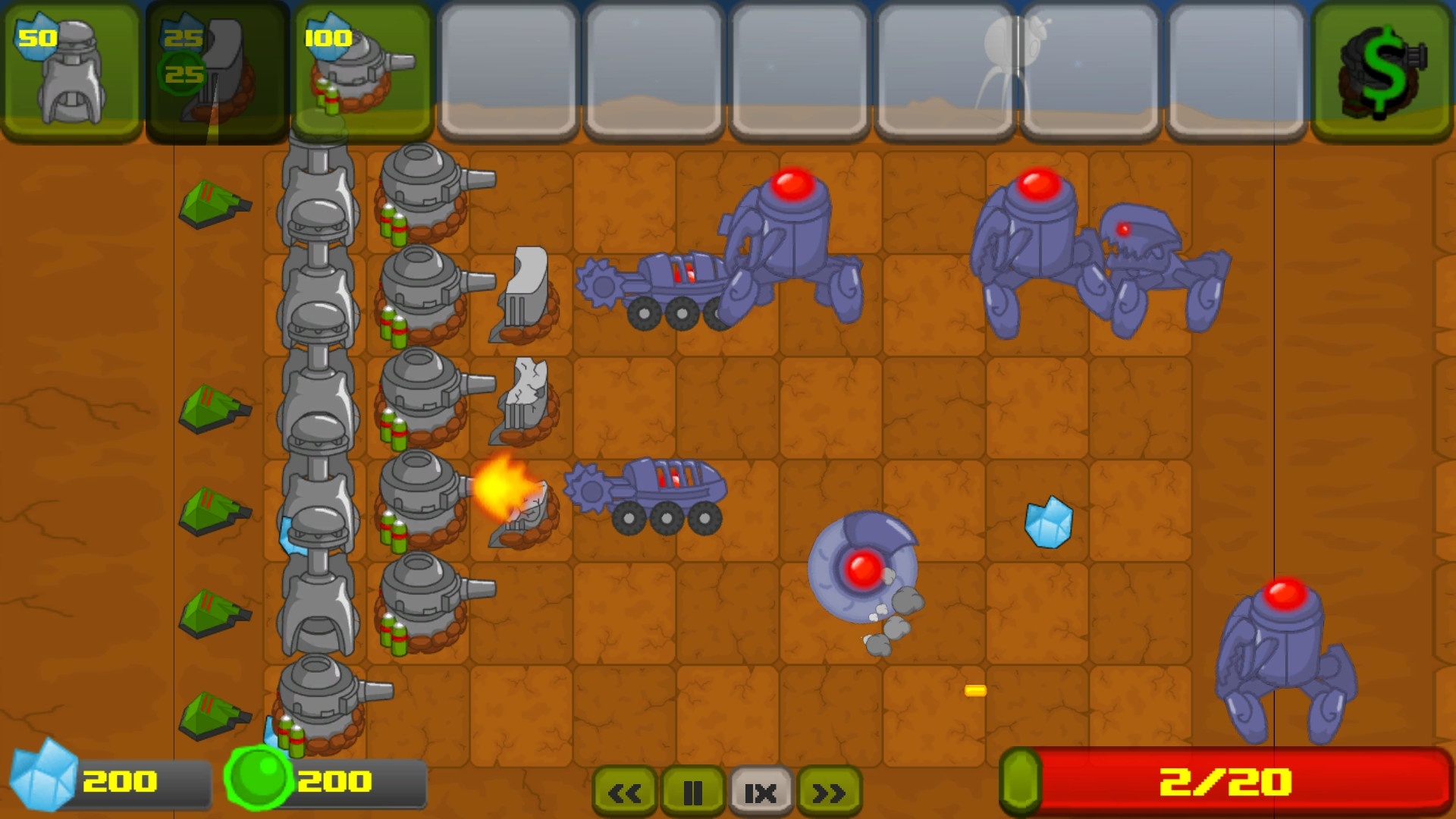 Martians Vs Robots — скриншот 7