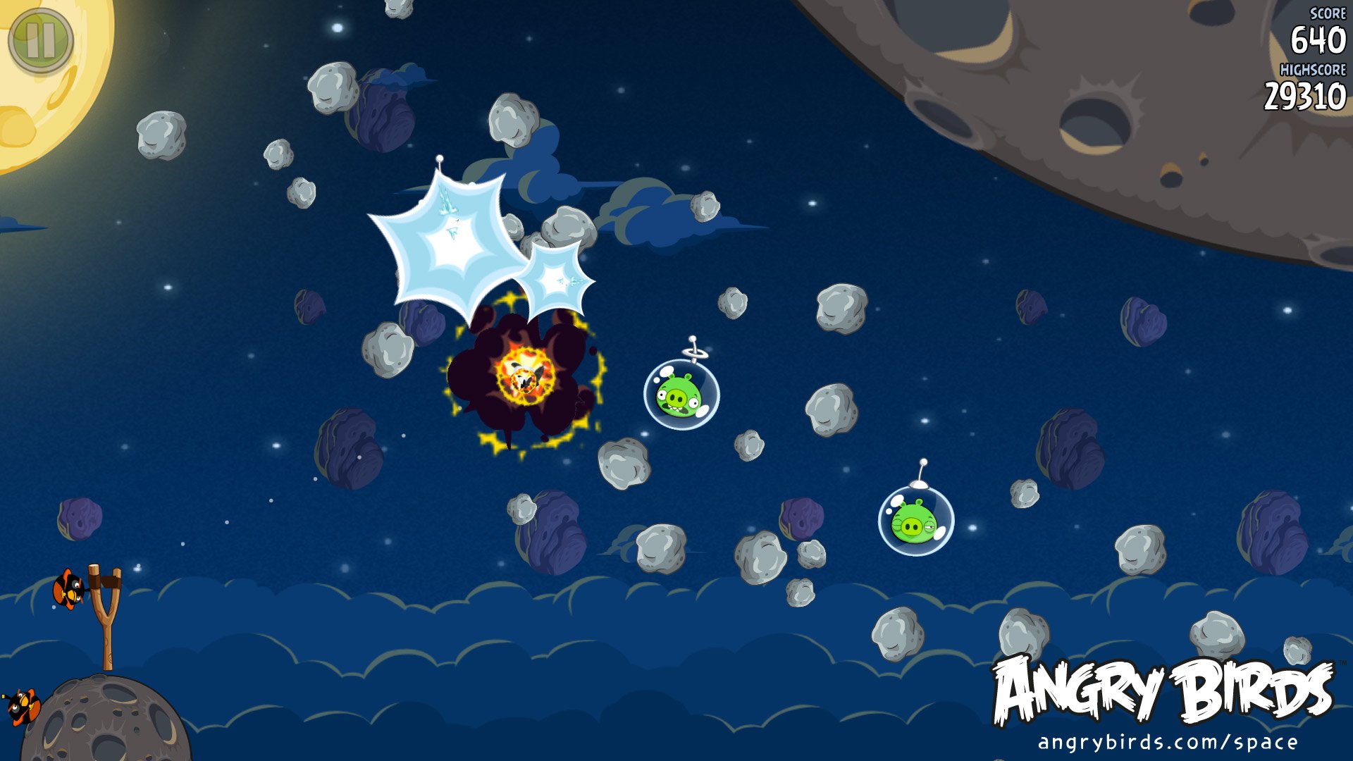 Angry Birds Space — скриншот 2