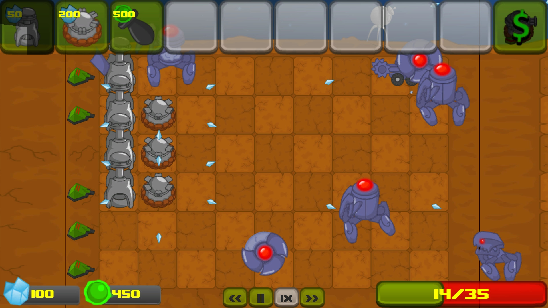 Martians Vs Robots — скриншот 3