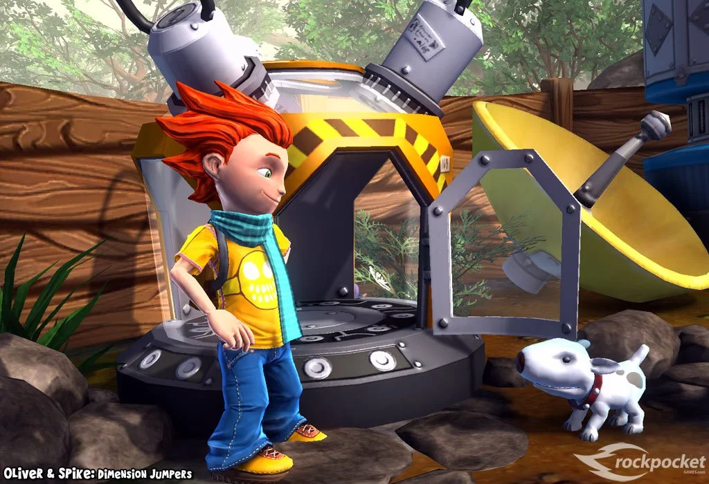Oliver & Spike: Dimension Jumpers - кадр 1
