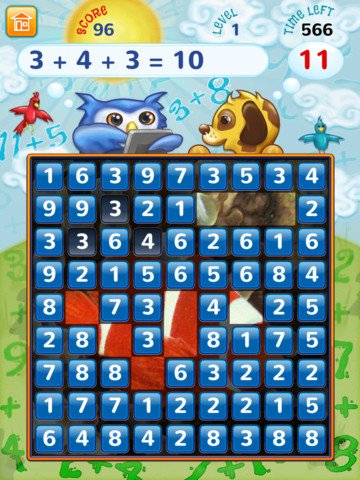 Addition Frenzy HD — скриншот 1