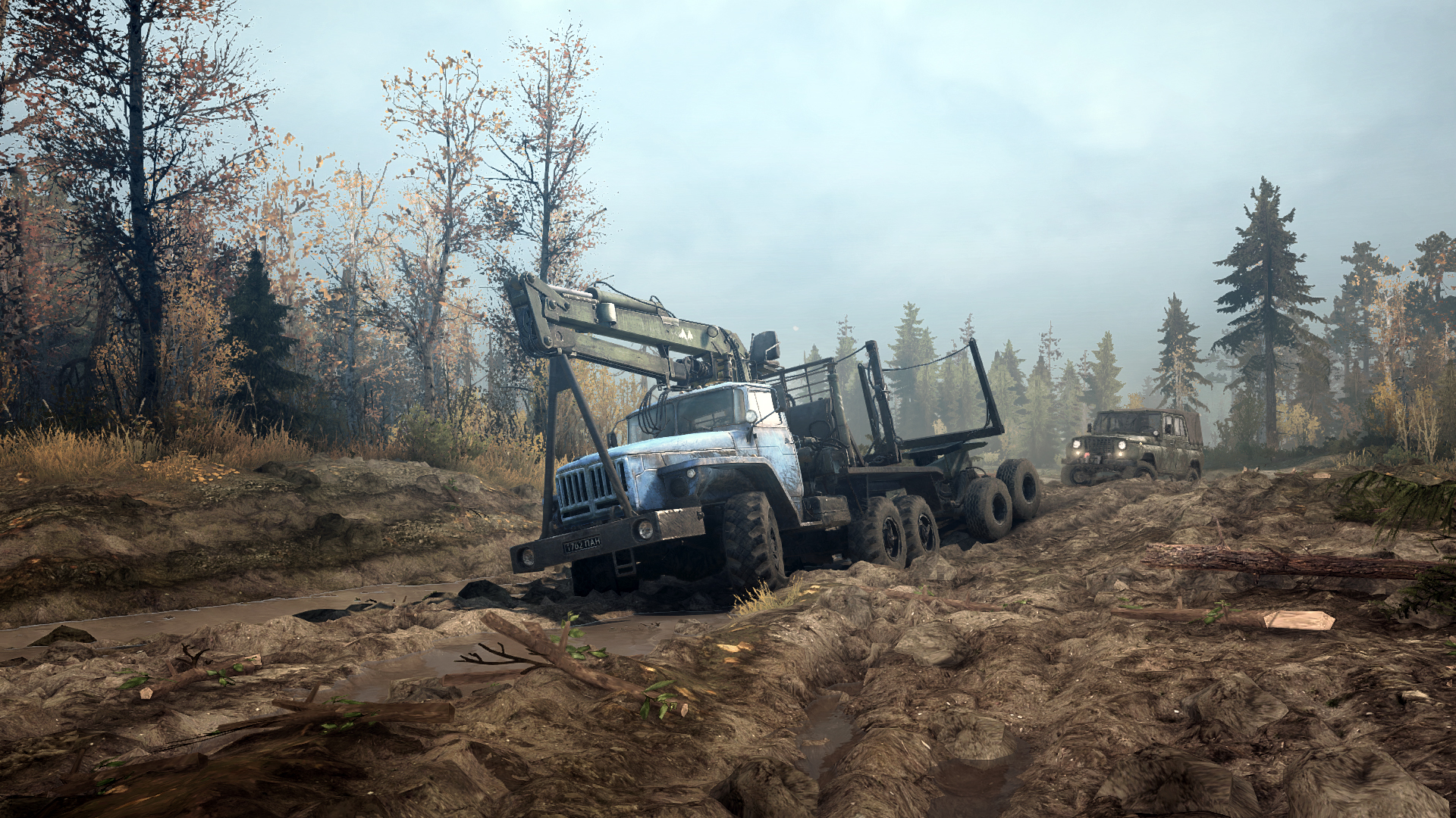 Spintires: MudRunner — скриншот 8
