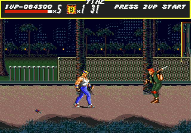 Streets of Rage — скриншот 2