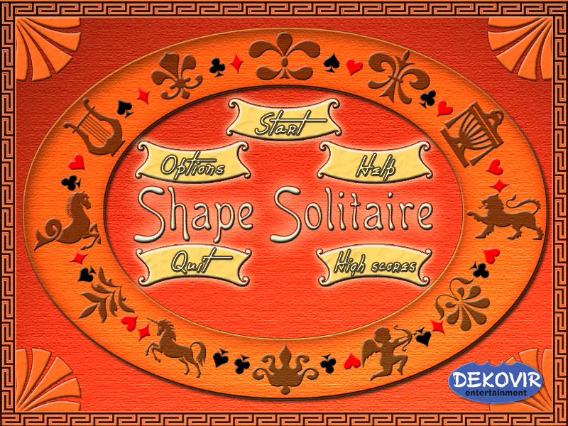 Shape Solitaire — скриншот 1